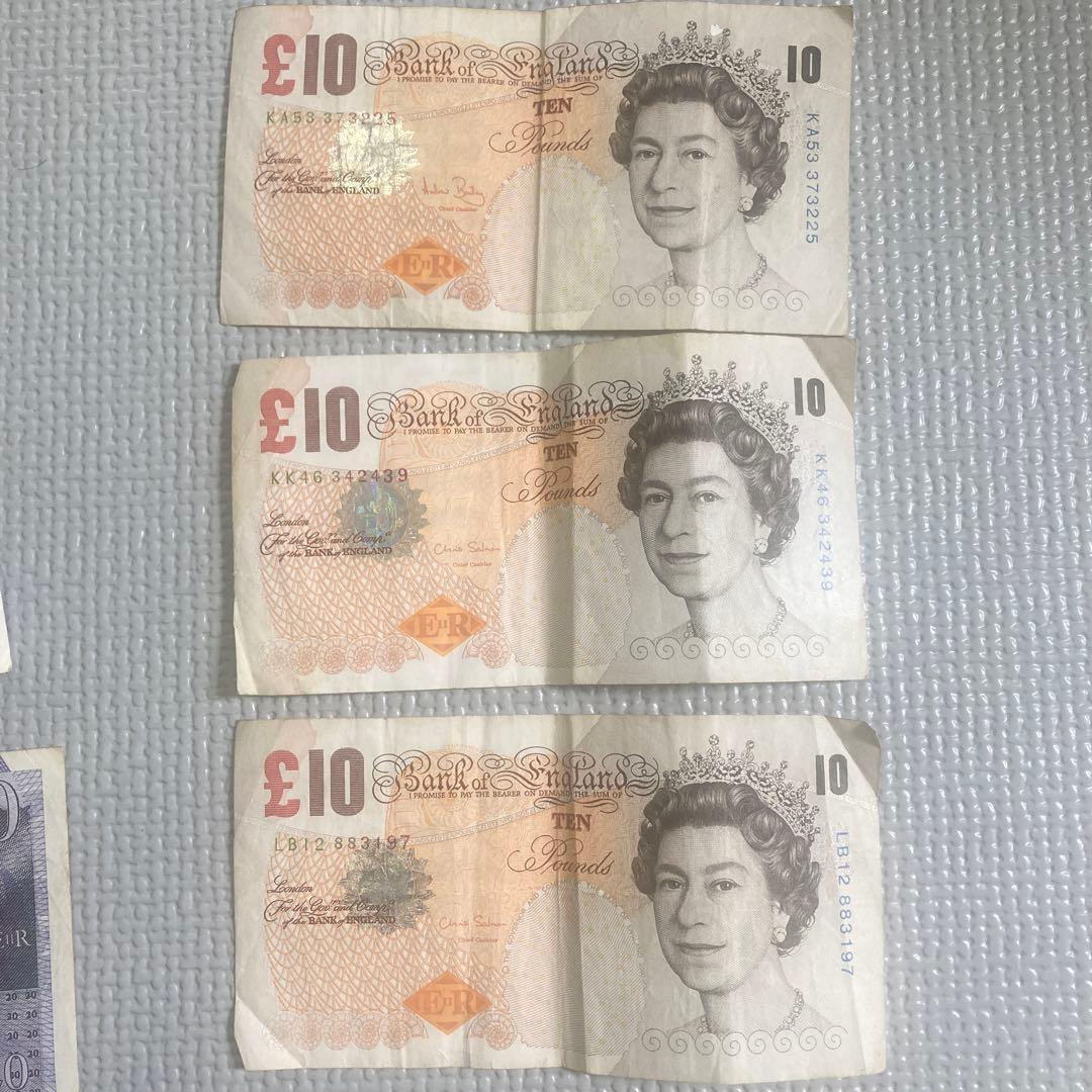 ピッポム⭐︎旧紙幣☆イギリス80ポンド