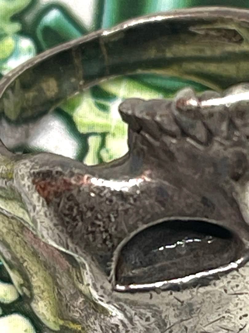 ■クレイジーピッグ CRAZY PIG/ラージ エビル スカル リング / 27