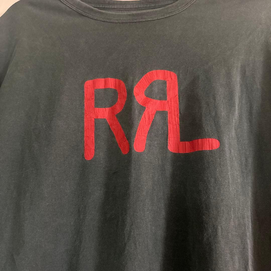 RRL ロゴプリント Tシャツ