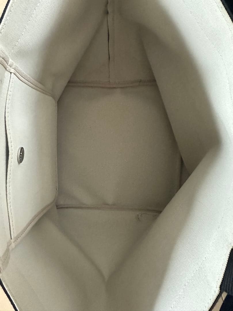 エルベシャプリエ　725GP リュクス　舟型トート　L ノワール×ノワール