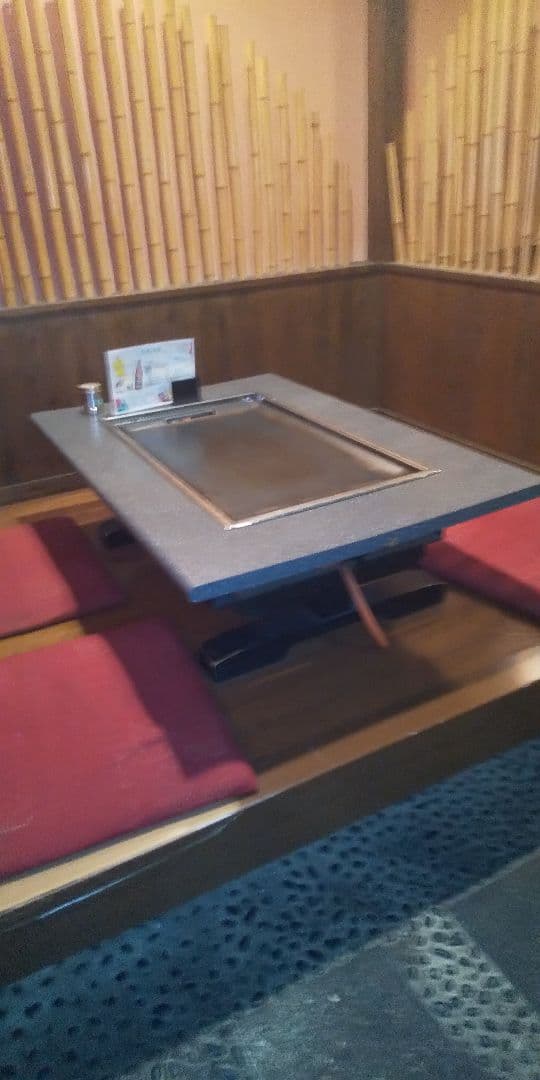 お好み焼き 鉄板焼き座卓テーブル