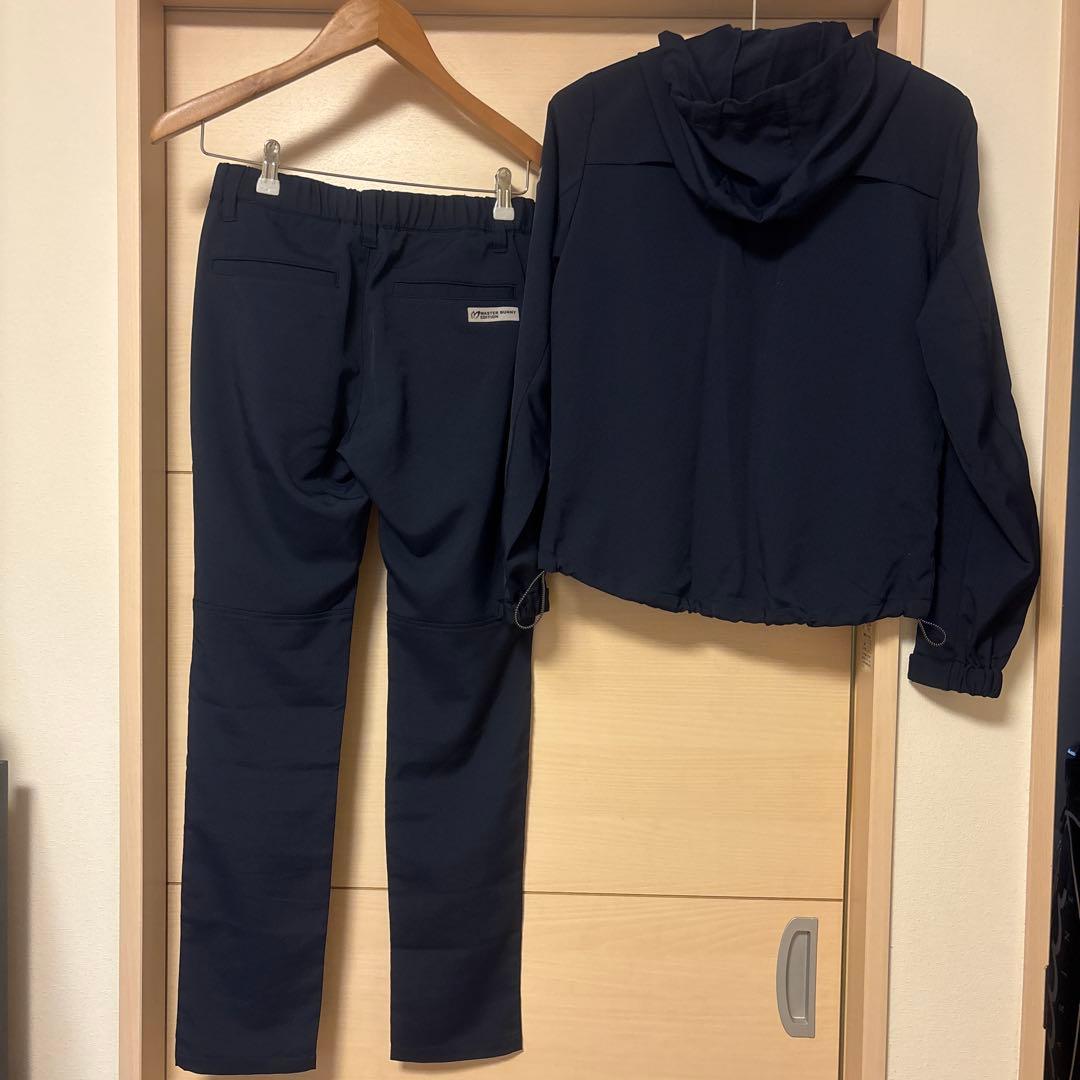 マスターバニー／ジャケットパンツ／セットアップ／濃いめのネイビー