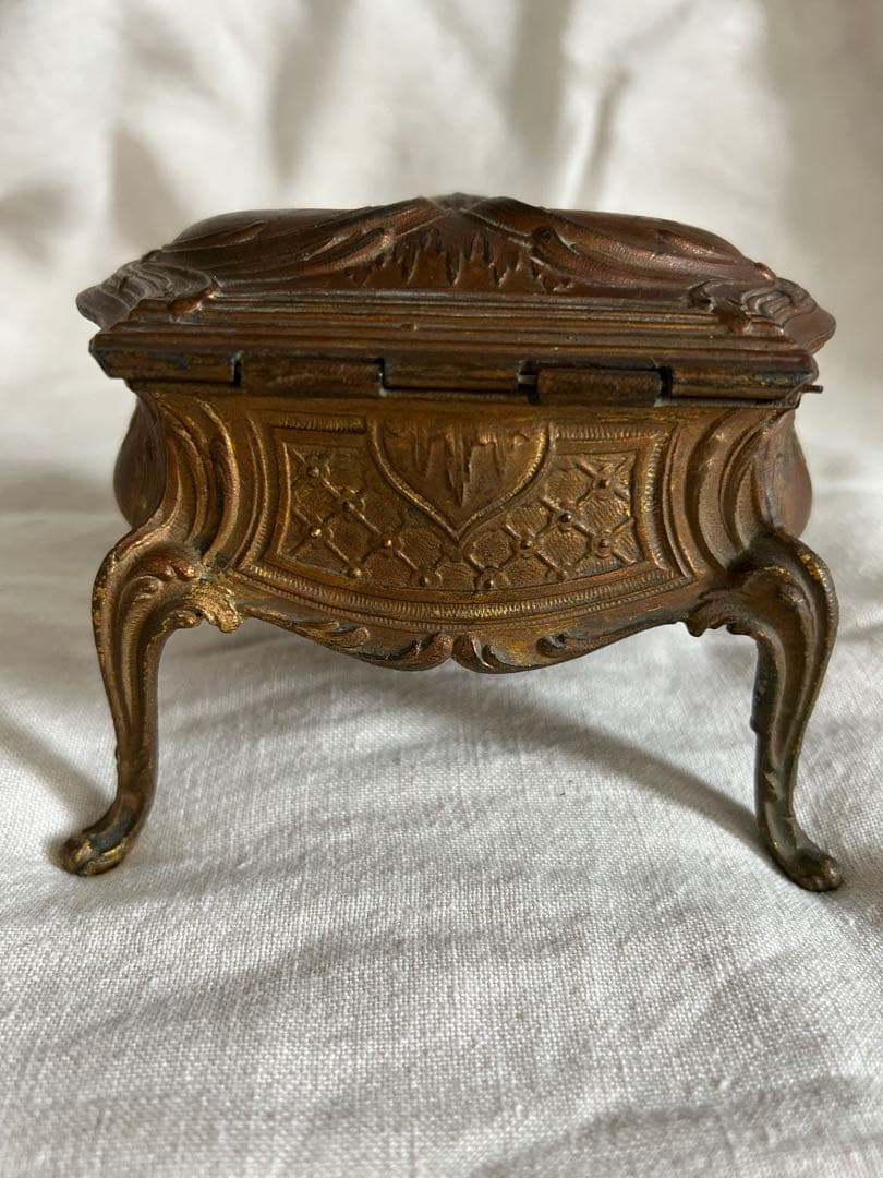 フランスアンティーク　ジュエリーケース