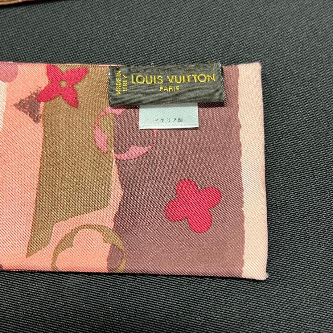 y*i様 hg【未使用品】ルイヴィトン リボンスカーフ バンドー