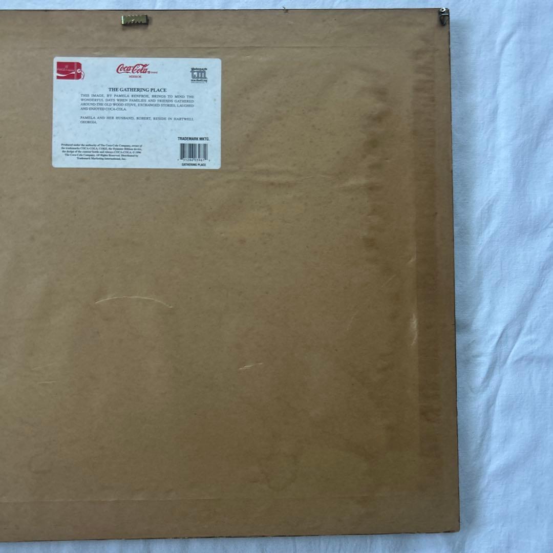 1992年製 特大サイズ コカコーラ社製　パブミラー インテリア