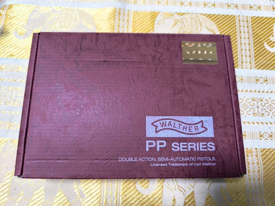 マルゼン PPK/S ブラックメタル ガスブロ木製グリップ仕様