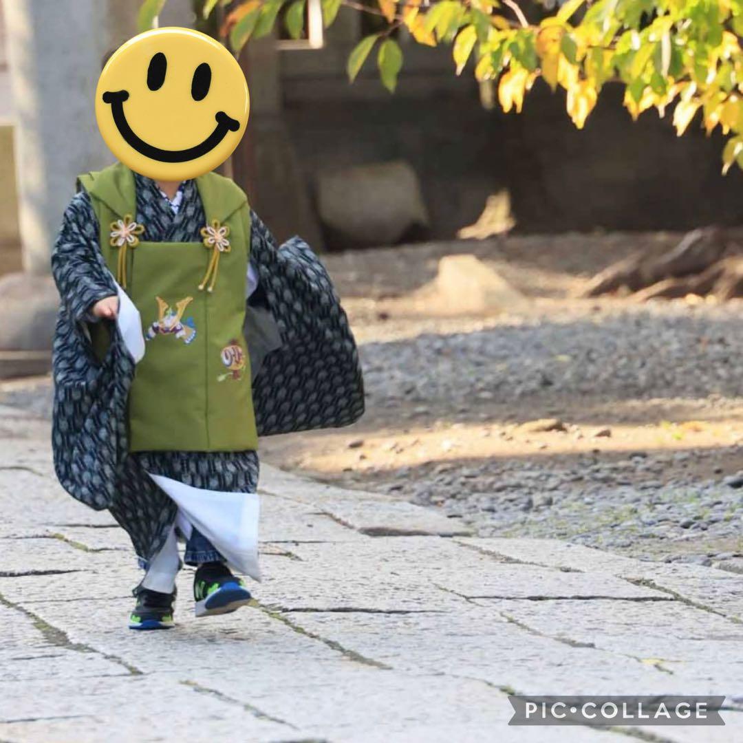 子供用 七五三衣装 オリーブグリーン　3歳　男の子