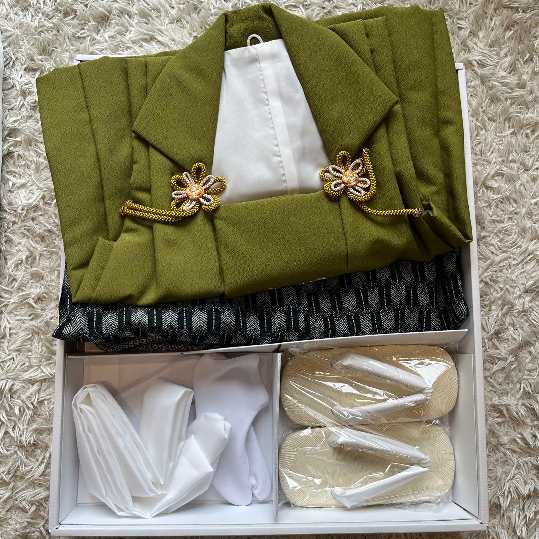 子供用 七五三衣装 オリーブグリーン　3歳　男の子