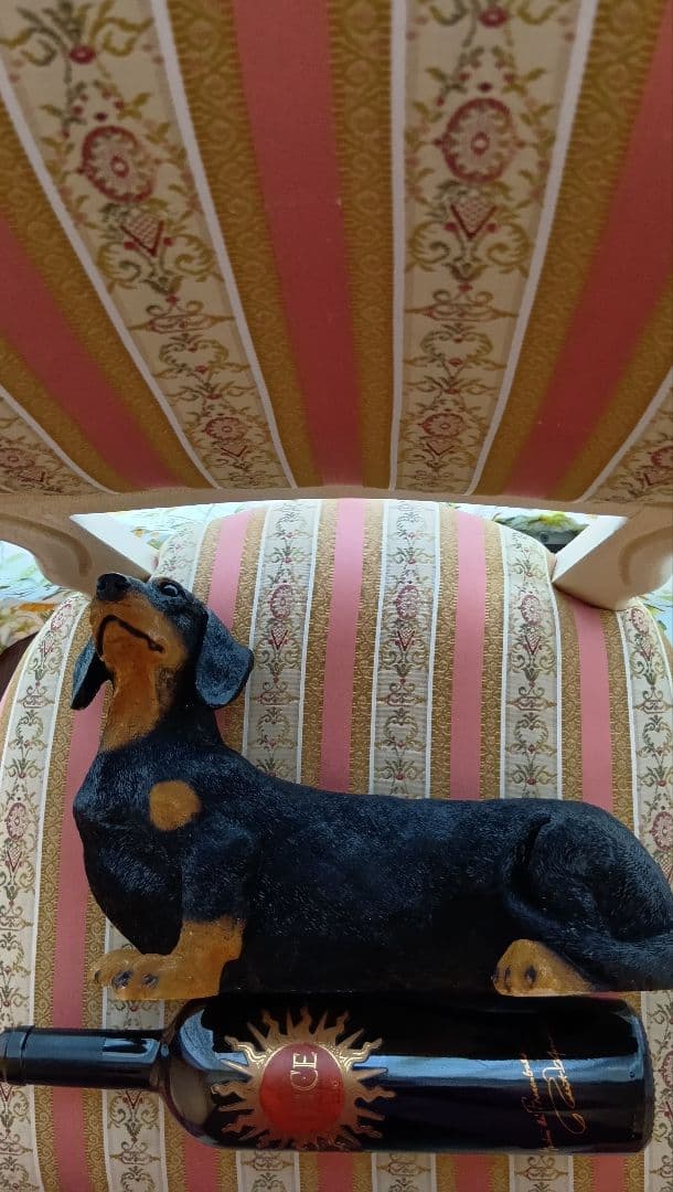 ダックスフンド 置物 樹脂製 約30cm