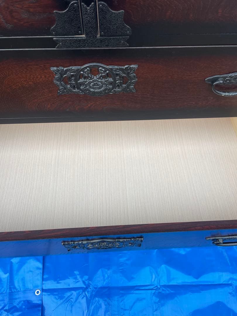 民芸家具 和箪笥 時代箪笥 和家具 タンス チェスト89cm幅 6段/４段 2棹