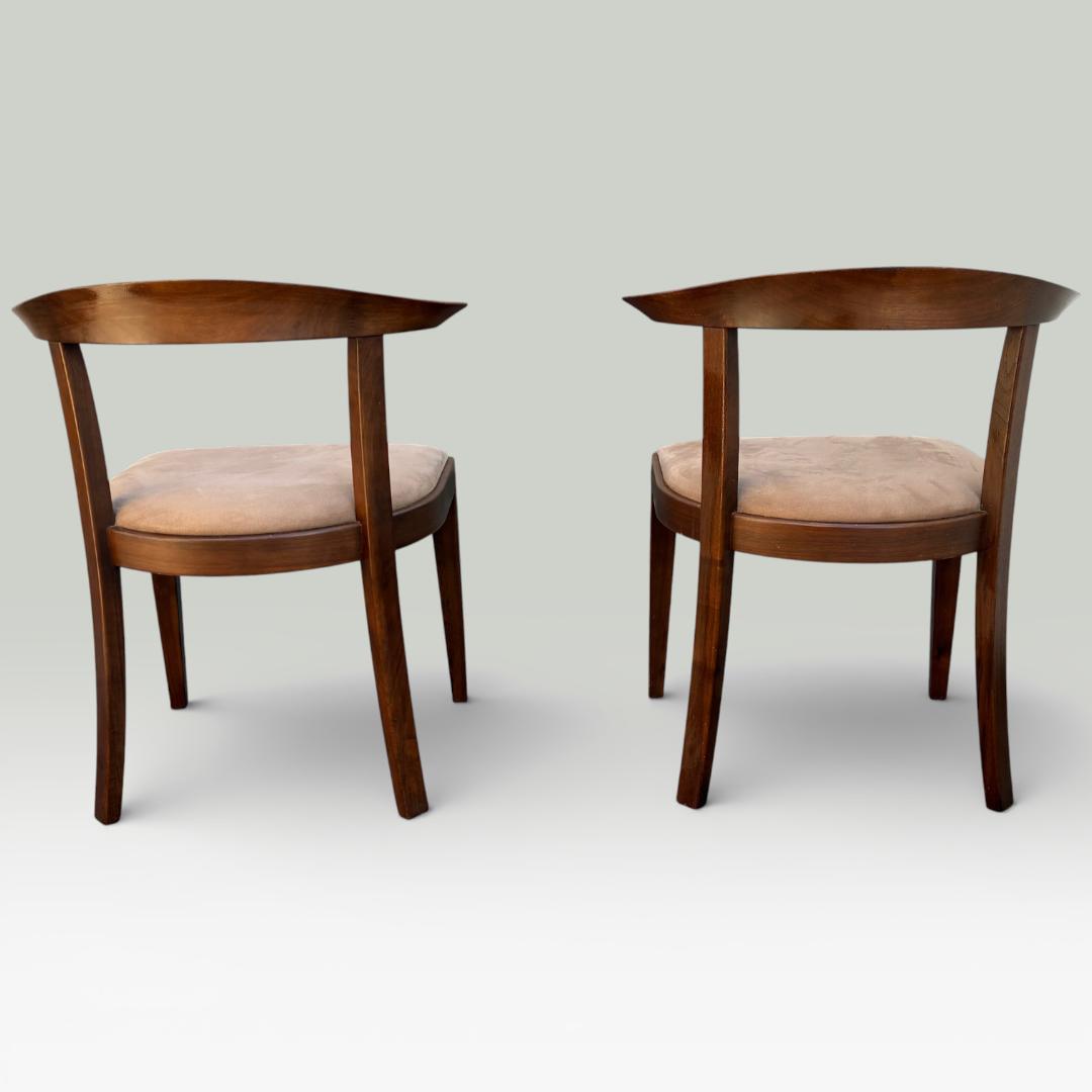 美品　カンディハウス　ダイニング　チェア　2個セット　アームチェア