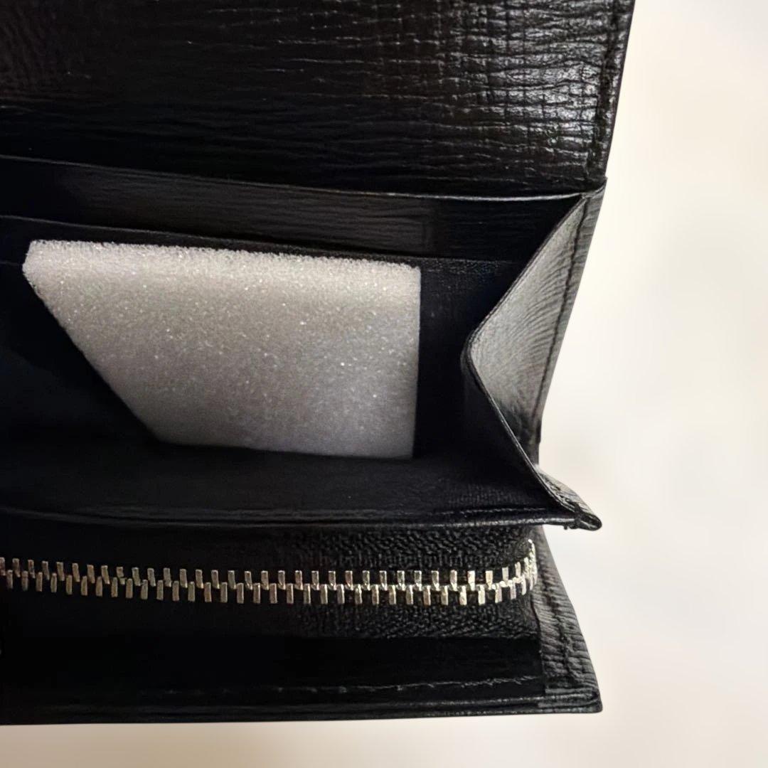 ポロ・ラルフ・ローレン ブラック二つ折り財布　　財布　黒