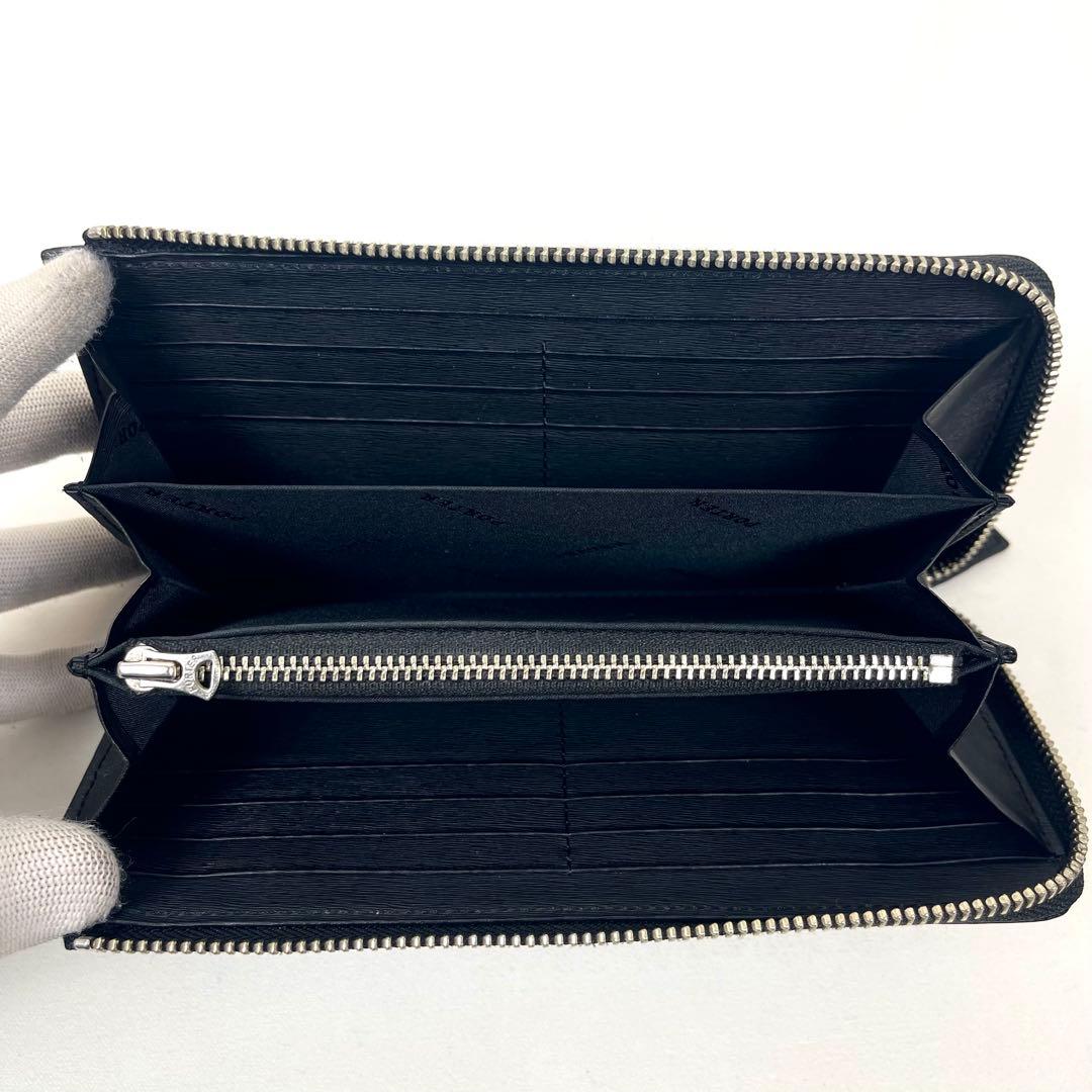 ポーター　長財布　展示品　カレント　Ｌ字ファスナー　ロゴプレート　ブラック