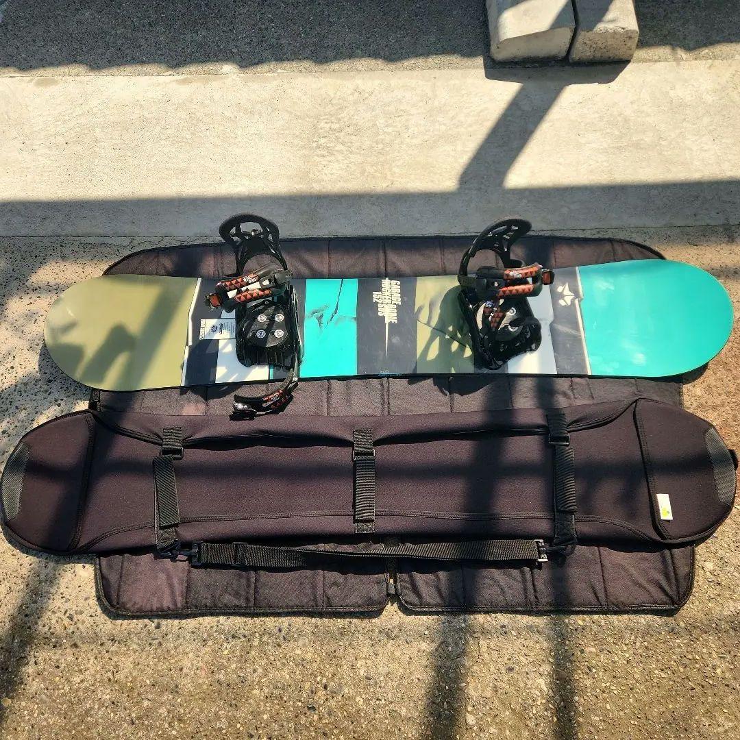 スノーボード、ビンディングセット