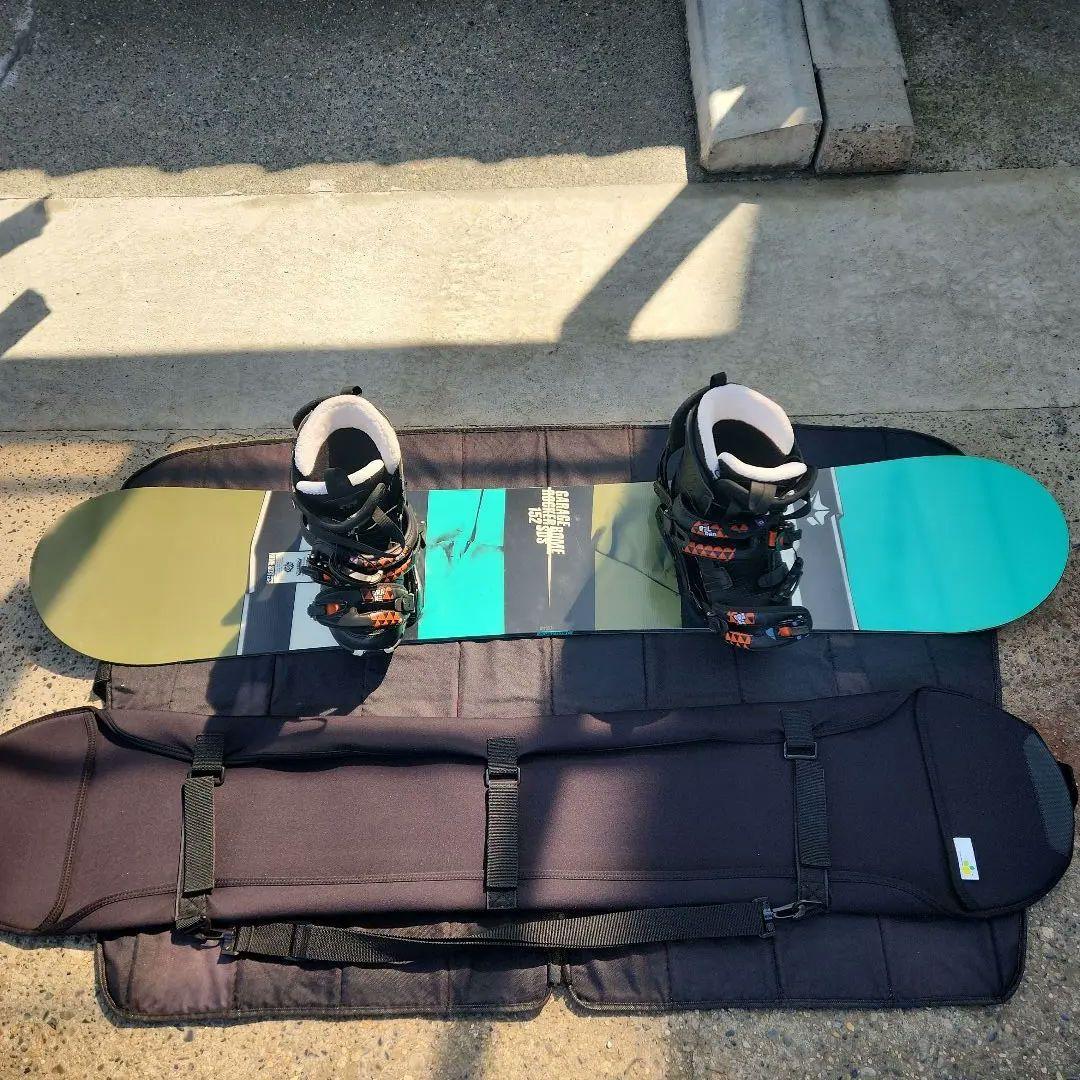 スノーボード、ビンディングセット