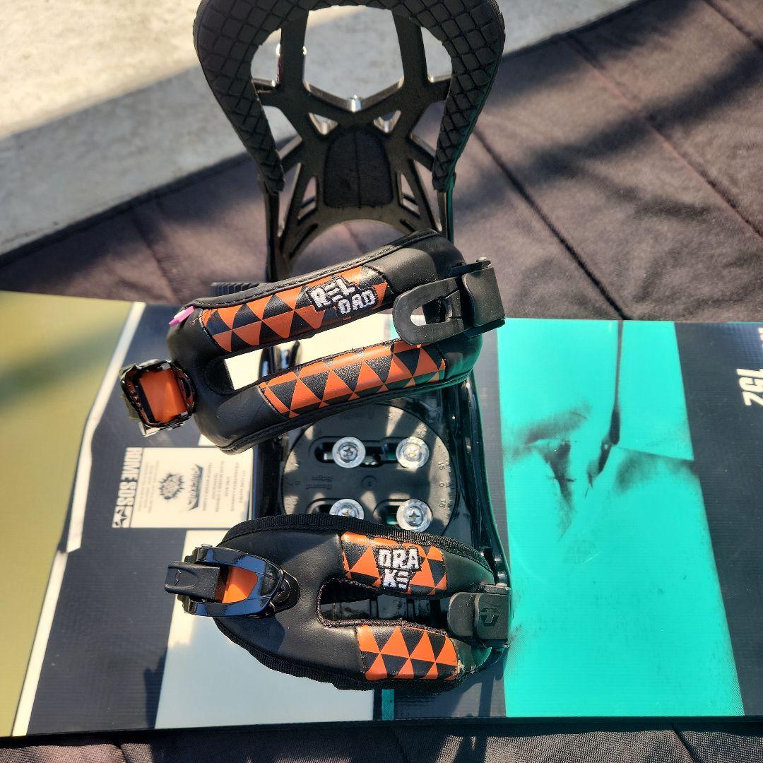 スノーボード、ビンディングセット