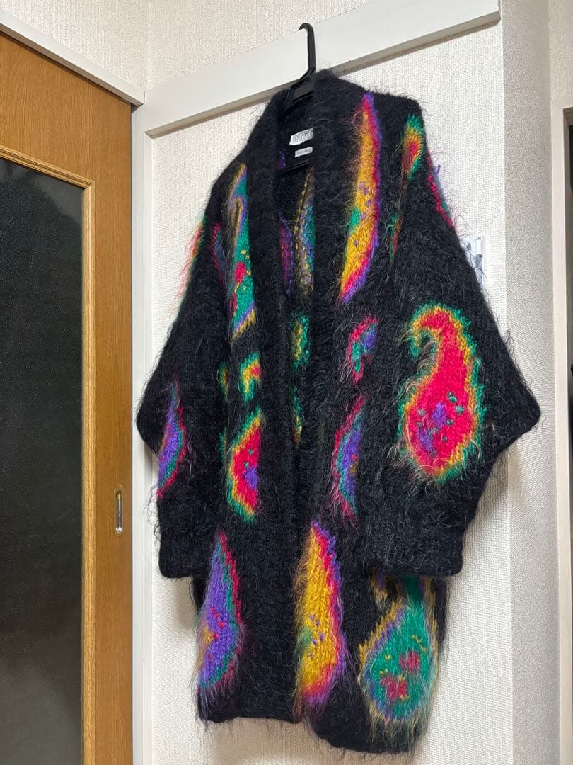 ユーロヴィンテージ　ファーコート　カーディガン着画あり