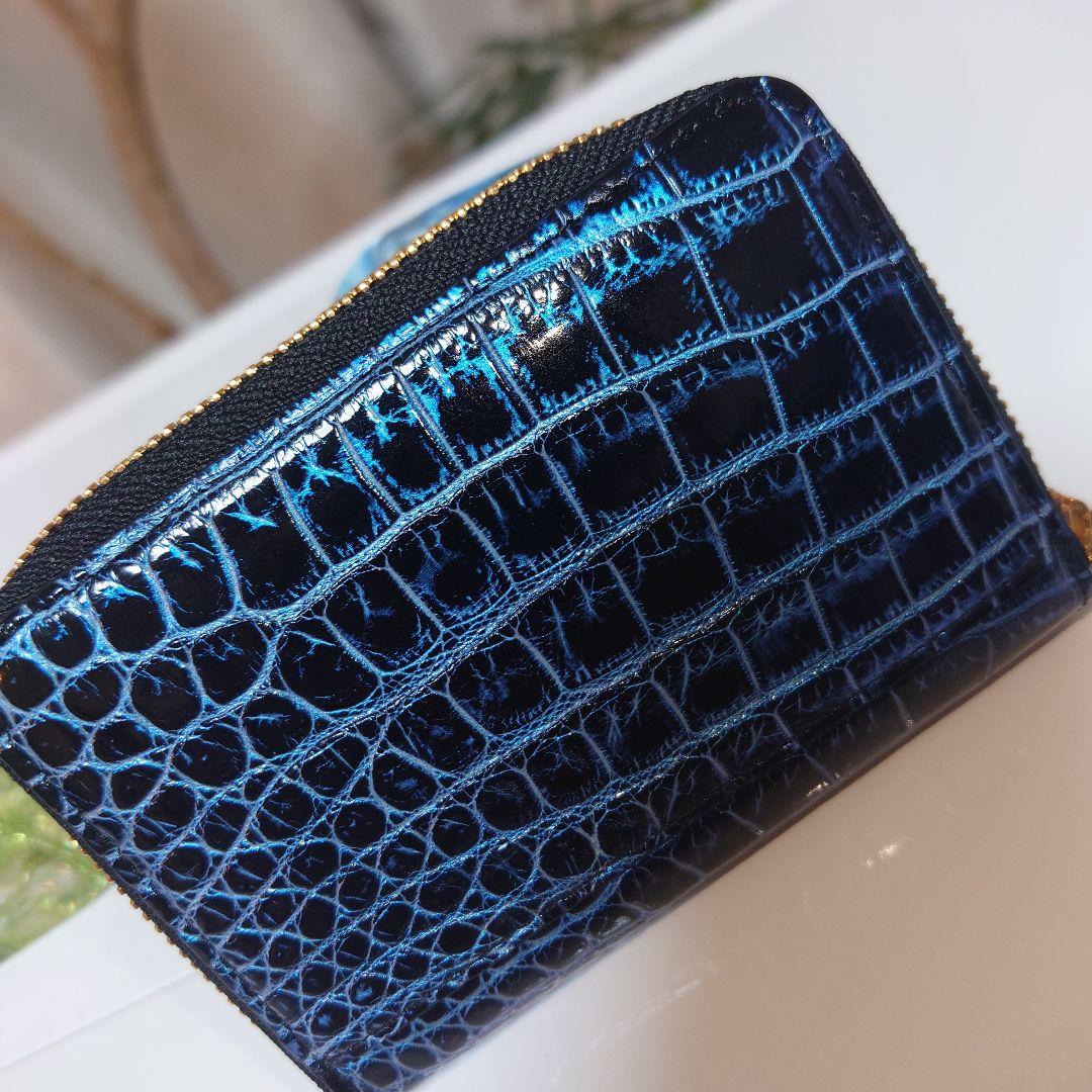 新品 東京クロコダイル スモールクロコ 高級カードケース ケース