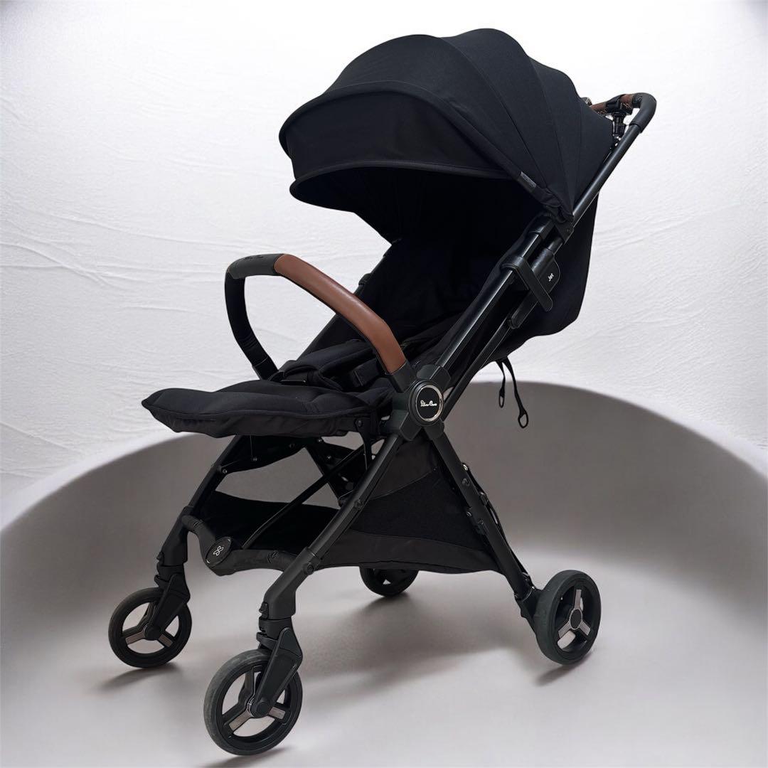 【極美品】 高級品 英国王国御用達 シルバークロス　ジェット3 ベビーカー