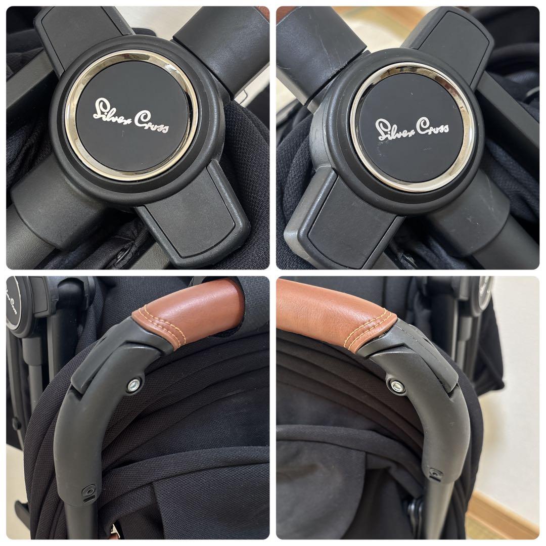 【極美品】 高級品 英国王国御用達 シルバークロス　ジェット3 ベビーカー