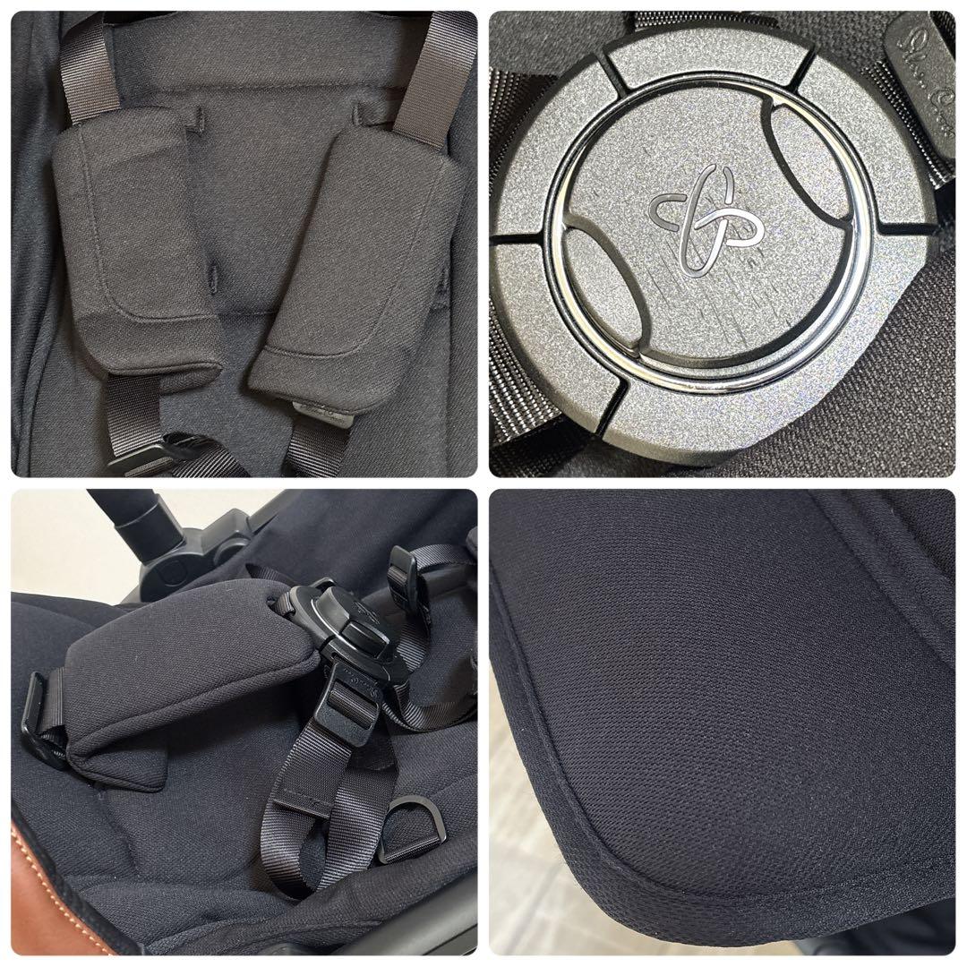 【極美品】 高級品 英国王国御用達 シルバークロス　ジェット3 ベビーカー