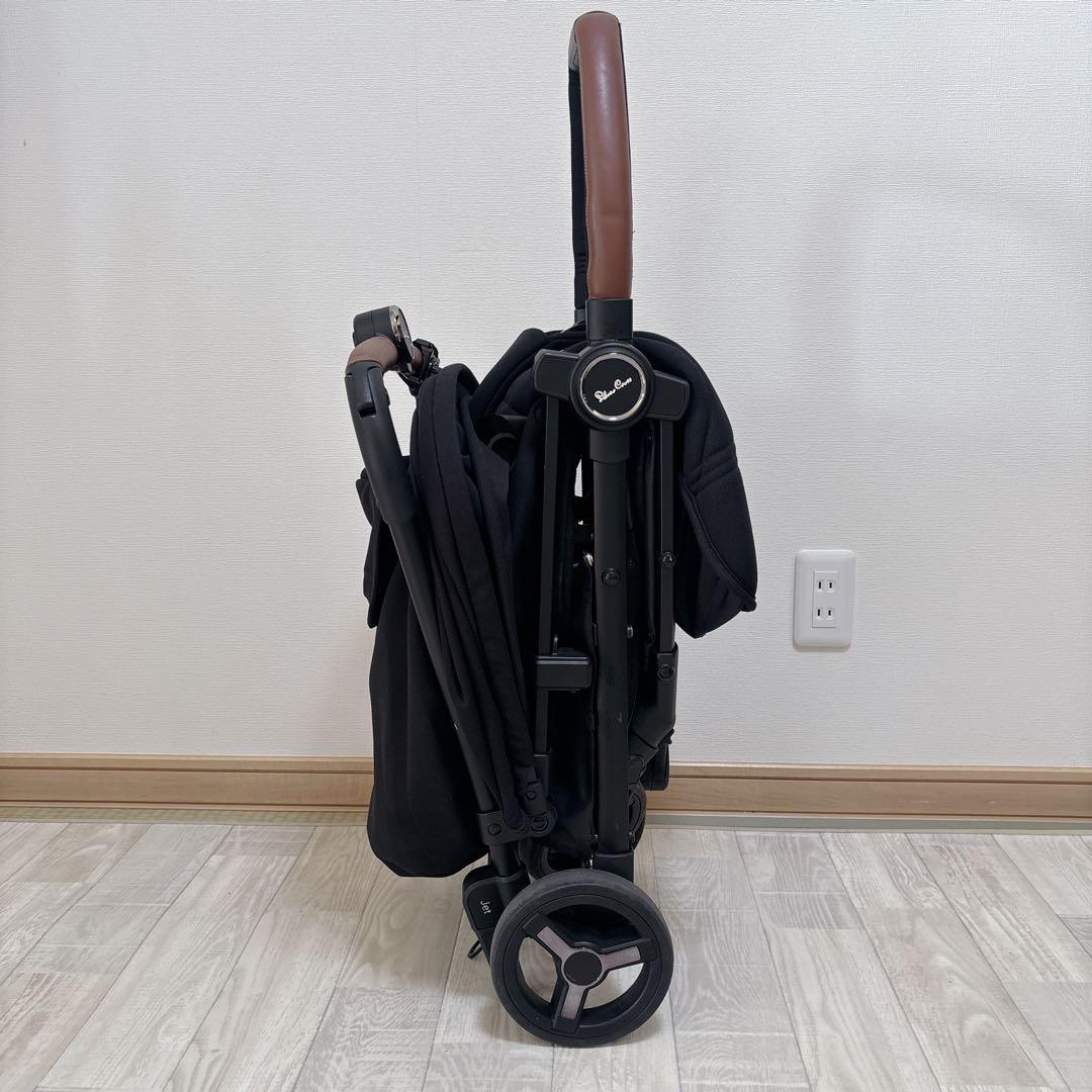 【極美品】 高級品 英国王国御用達 シルバークロス　ジェット3 ベビーカー