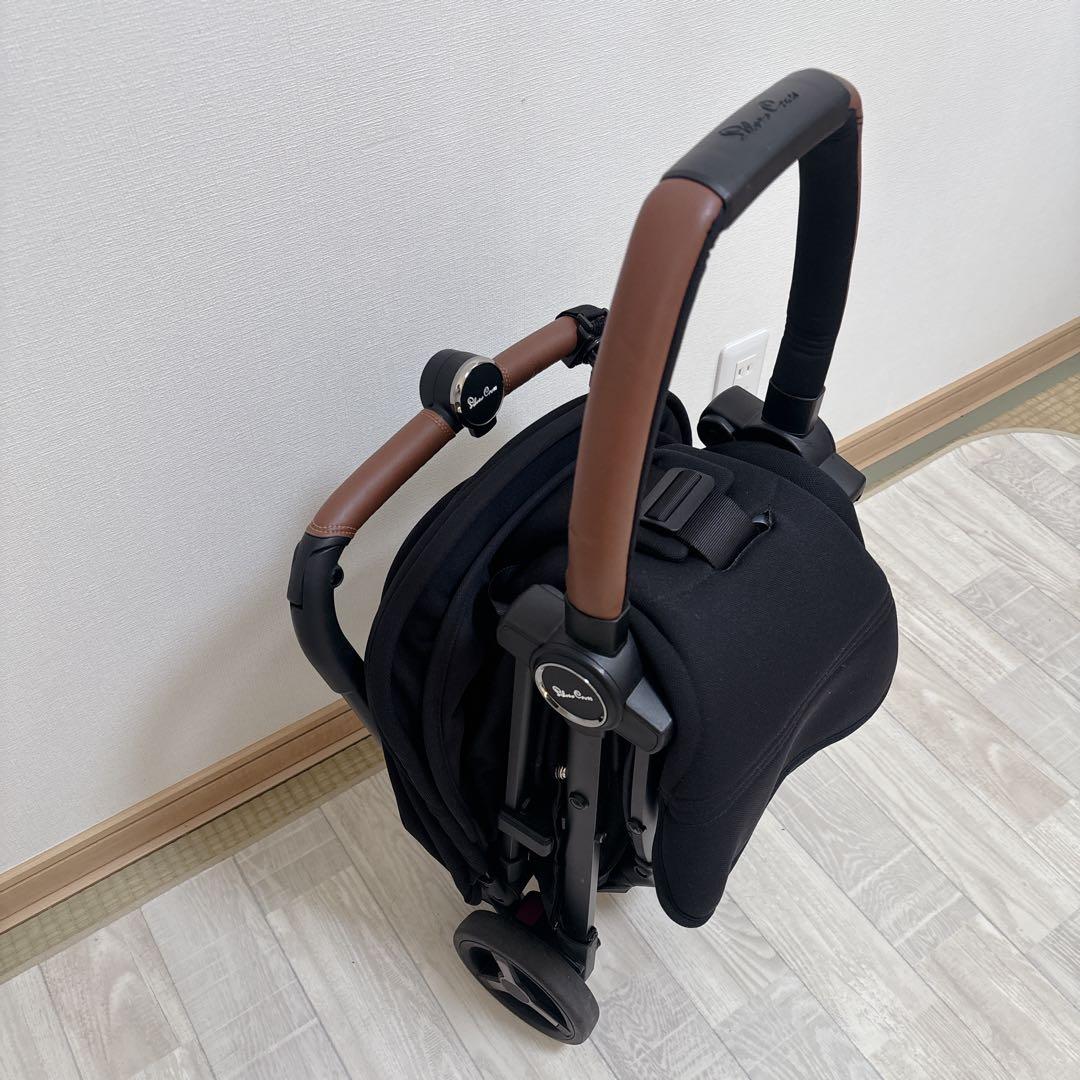 【極美品】 高級品 英国王国御用達 シルバークロス　ジェット3 ベビーカー