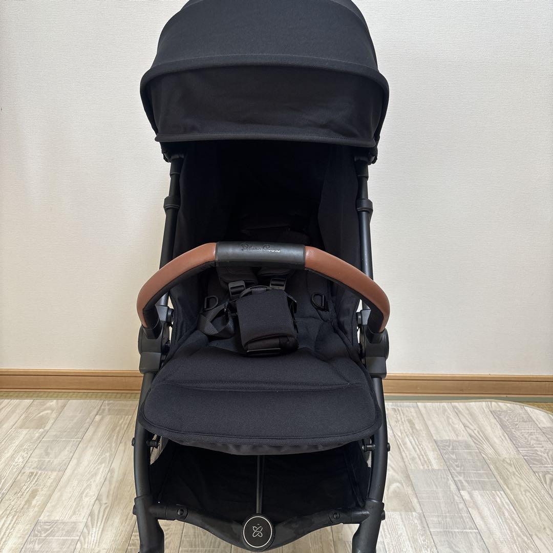 【極美品】 高級品 英国王国御用達 シルバークロス　ジェット3 ベビーカー