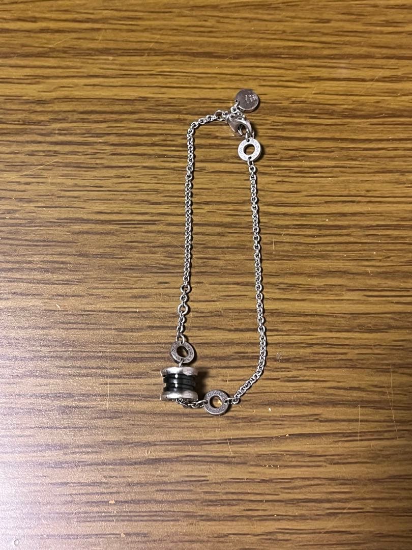 Bvlgari シルバーチェーンブレスレット