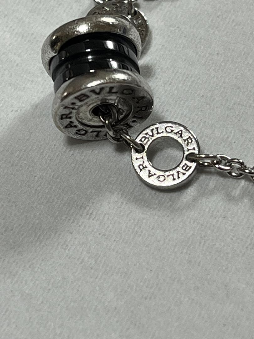Bvlgari シルバーチェーンブレスレット