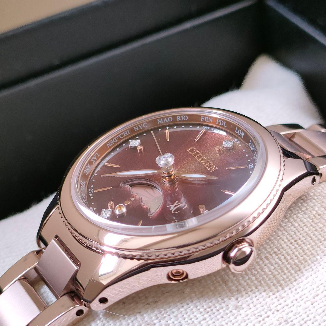 ◆限定◆極美品 CITIZEN XC/ クロスシー 砂時計 電波時計( ルキア