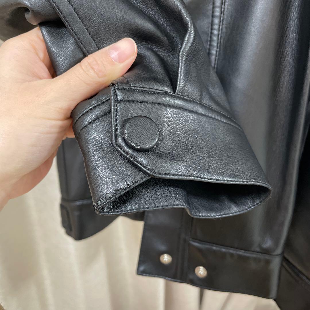 ジャケット・アウター IRENE Fur Hooded Leather Jacket