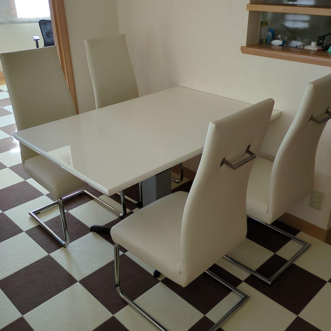 ニトリ ダイニングチェア (Nシールド) 2H IV：4脚【引き渡しのみ：横浜】