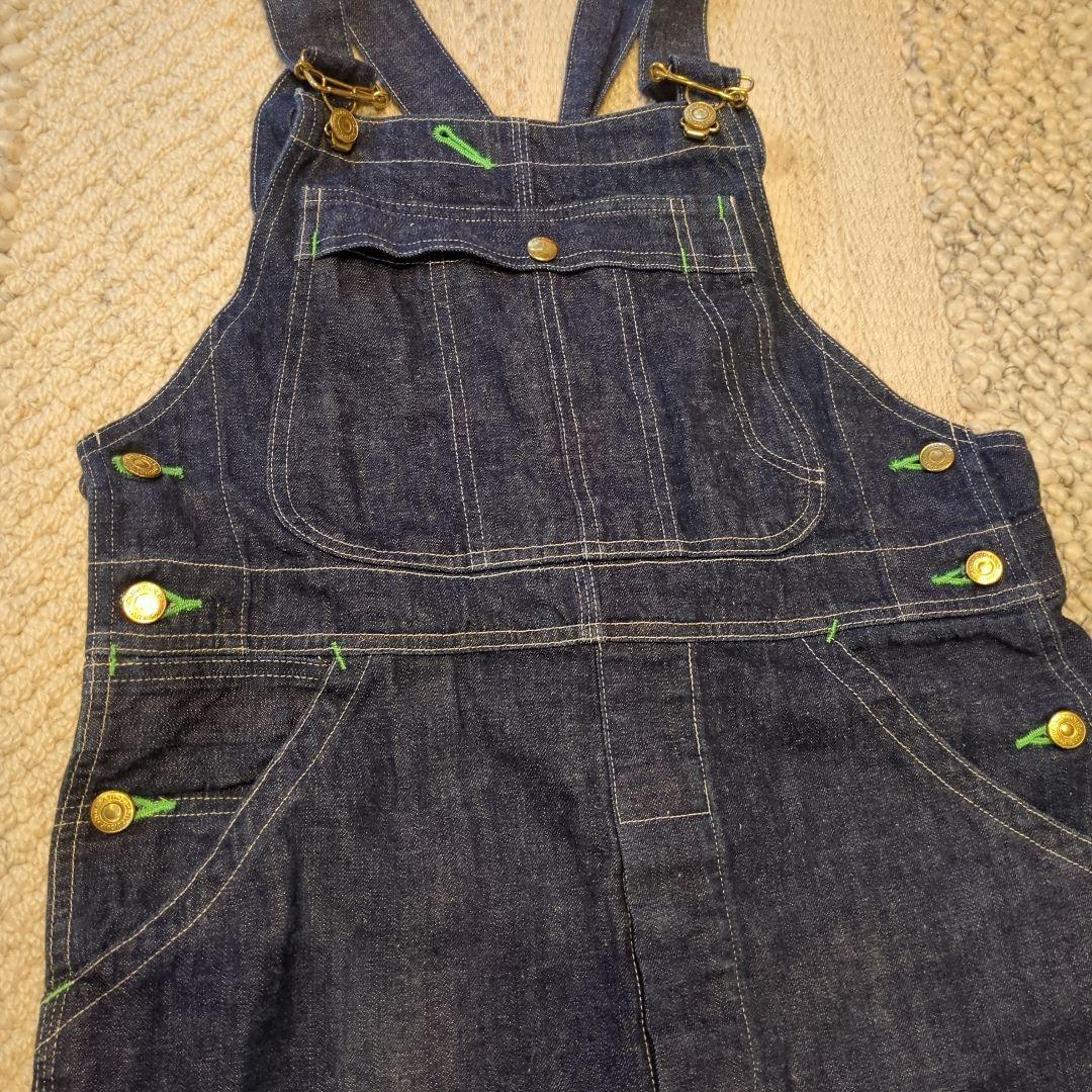 HOLIDAY LOW BACK デニムオーバーオール　spick＆span