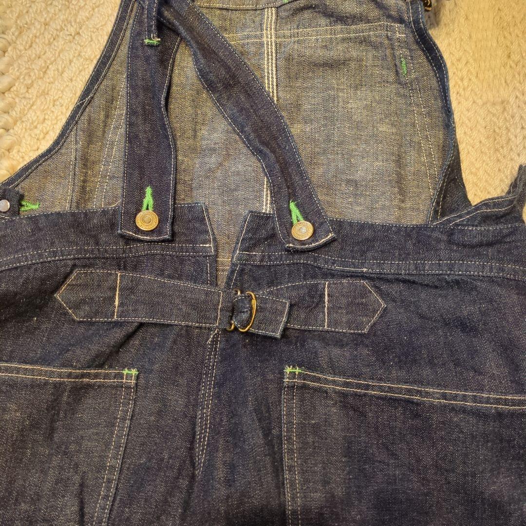 HOLIDAY LOW BACK デニムオーバーオール　spick＆span