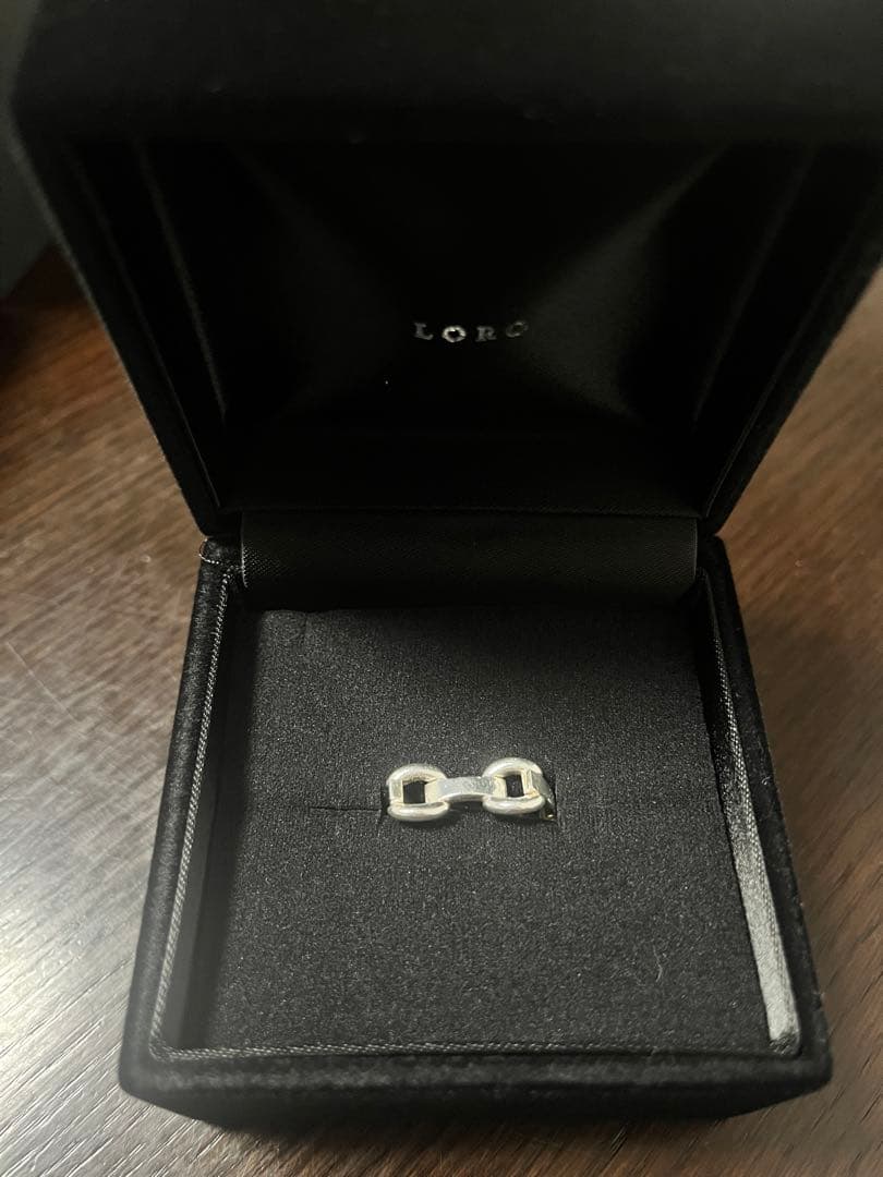 未使用品LORO VO ring 01 シルバーリング ピンキー