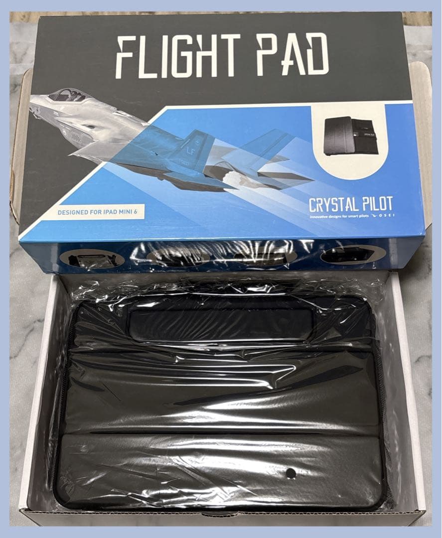 【Crystal Pilot】ニーボード iPad mini6専用 パイロット用