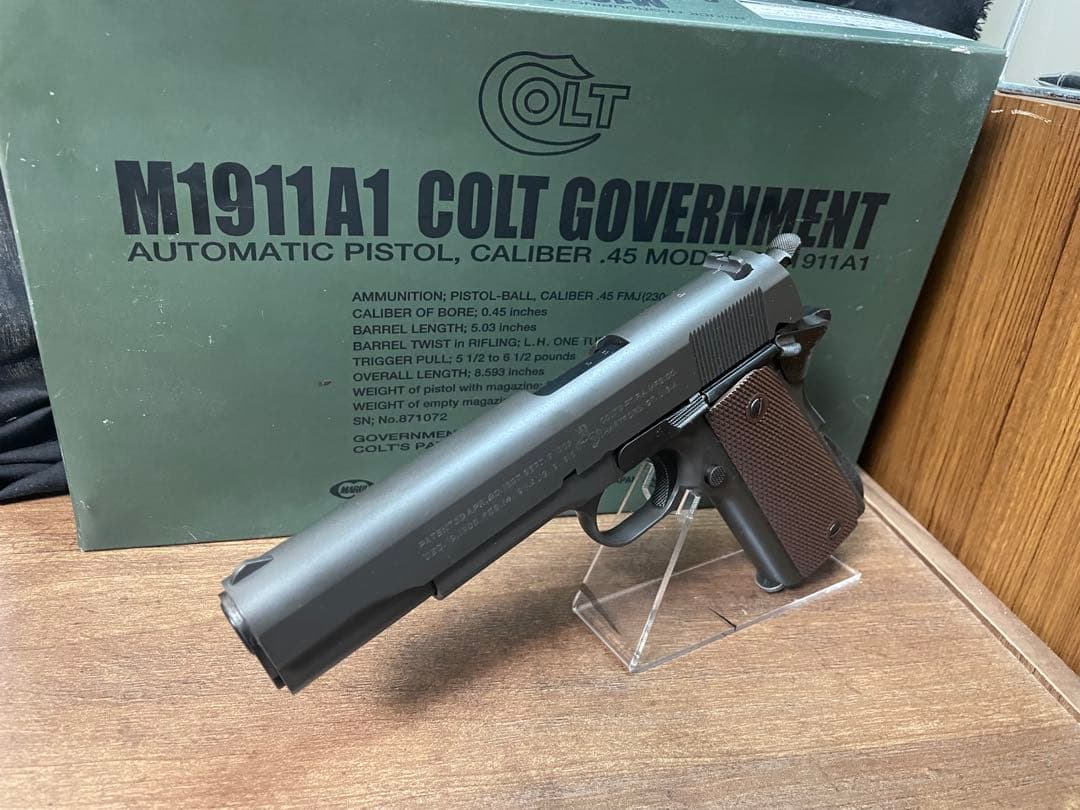 動作確認済　東京マルイ製　コルトガバメント　m1911a1 ガスガン 18禁