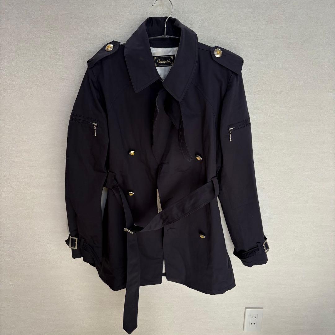 希少！Vanquish ネイビー コート　新品