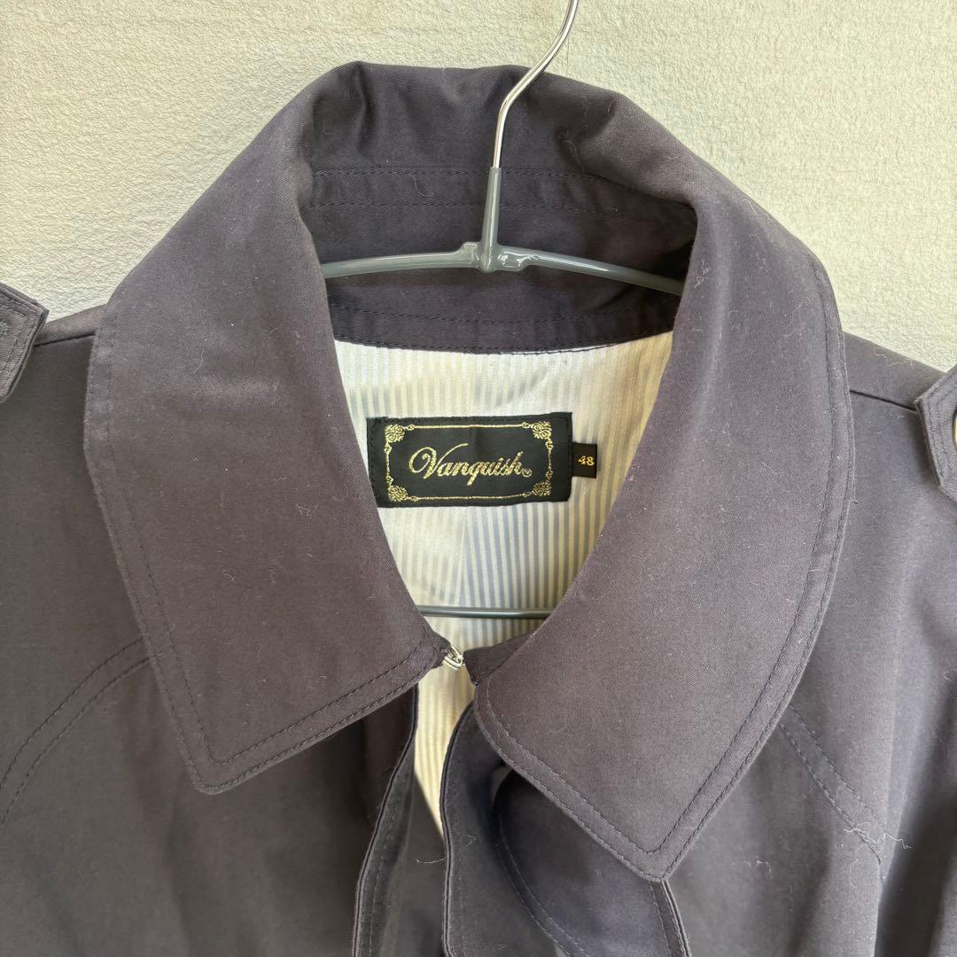 希少！Vanquish ネイビー コート　新品