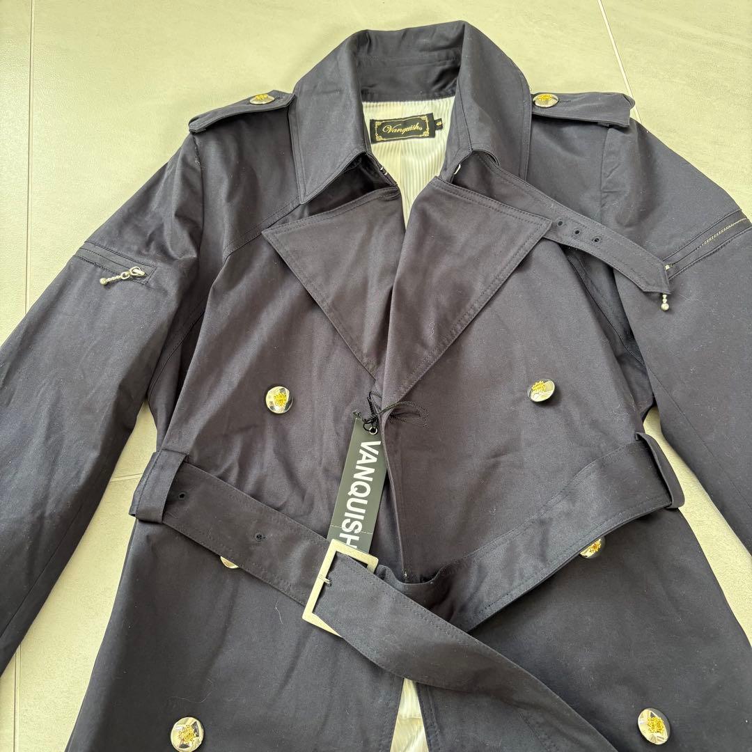 希少！Vanquish ネイビー コート　新品