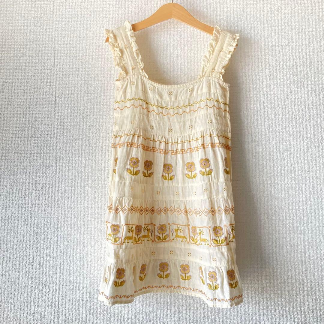 ワンピース Apolina Rosalie Sundress Magnolia 5-7y