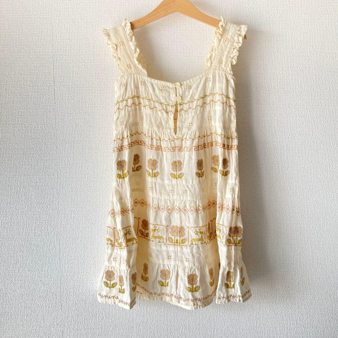 ワンピース Apolina Rosalie Sundress Magnolia 5-7y