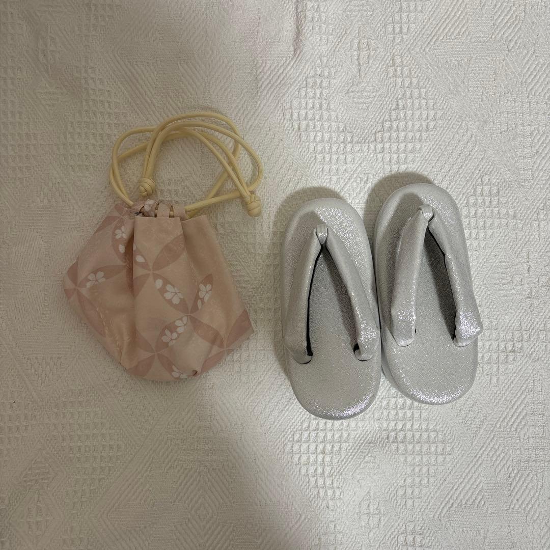 値下げ！七五三 3歳 着物　bonheur saisons 淡色ピンク