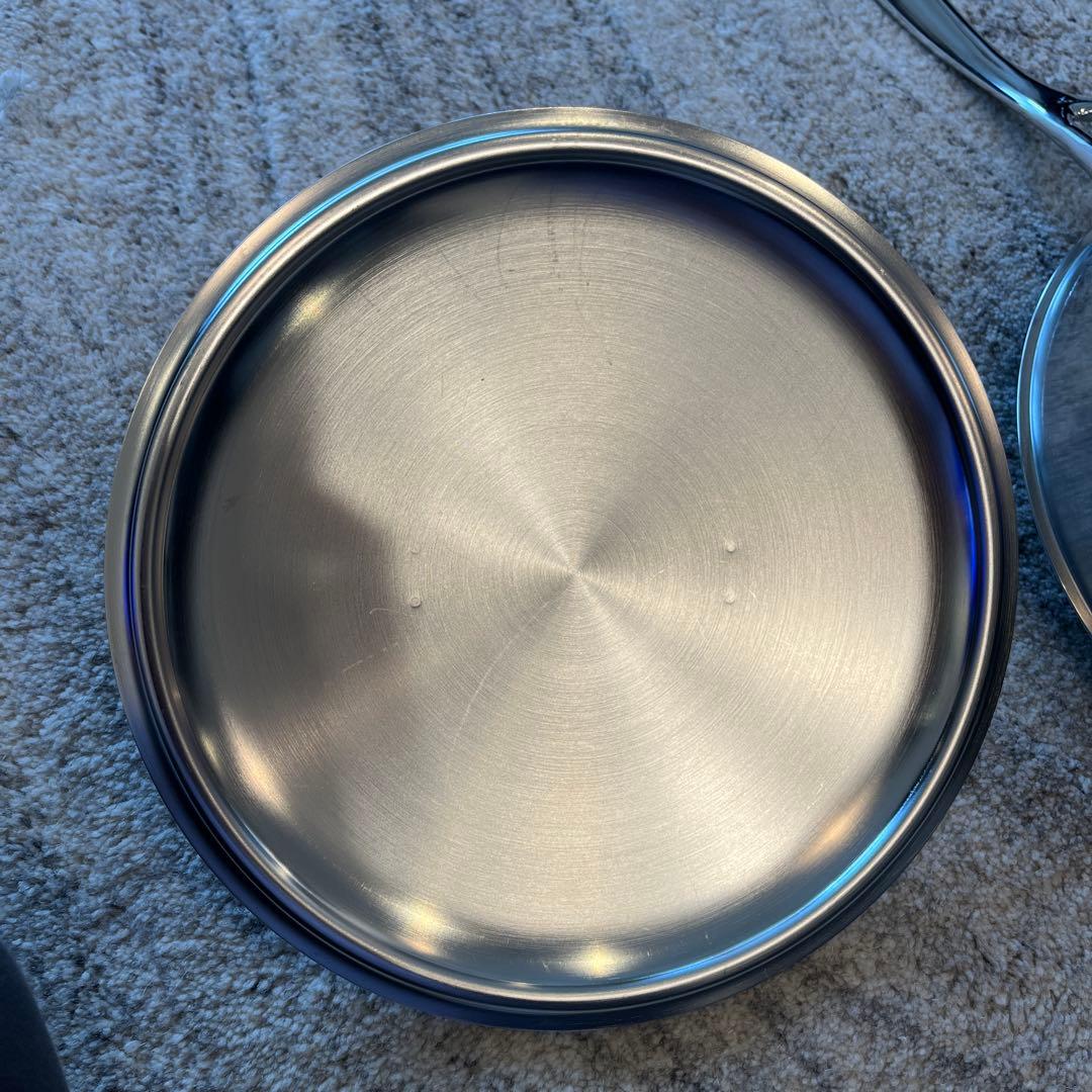 Demeyere デメイエレ24cmソテーパン蓋付き 7層2.4リットル片手鍋