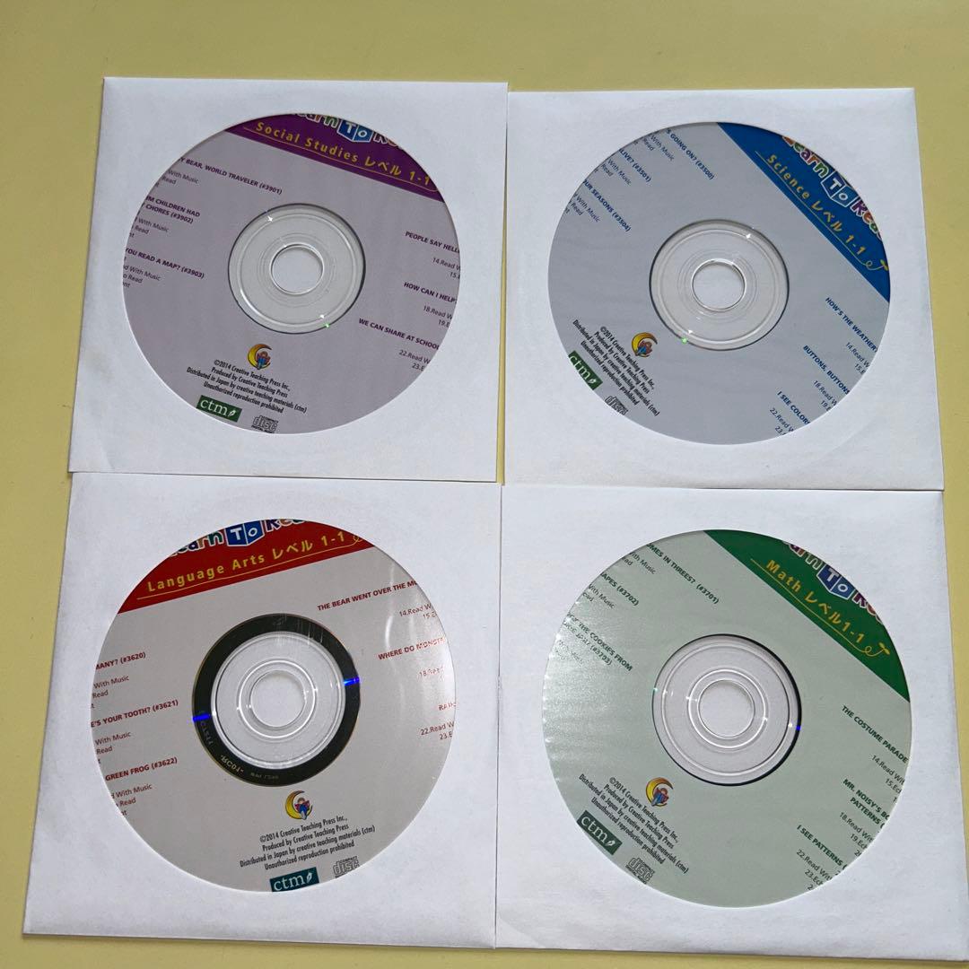 ctp Learn to Read Level 1-1 24冊+CD