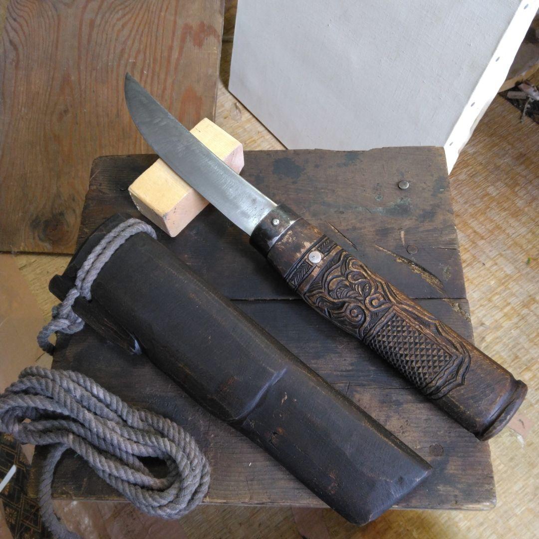 アイヌマキリ　タシロ　山刀骨董