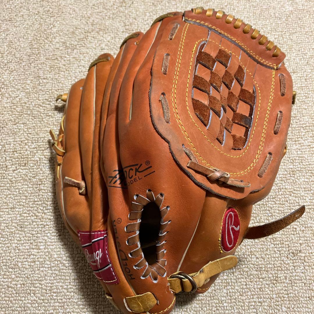 RaulingsローリングスPRO-SB135 ブラウンレザーグローブ 外野用