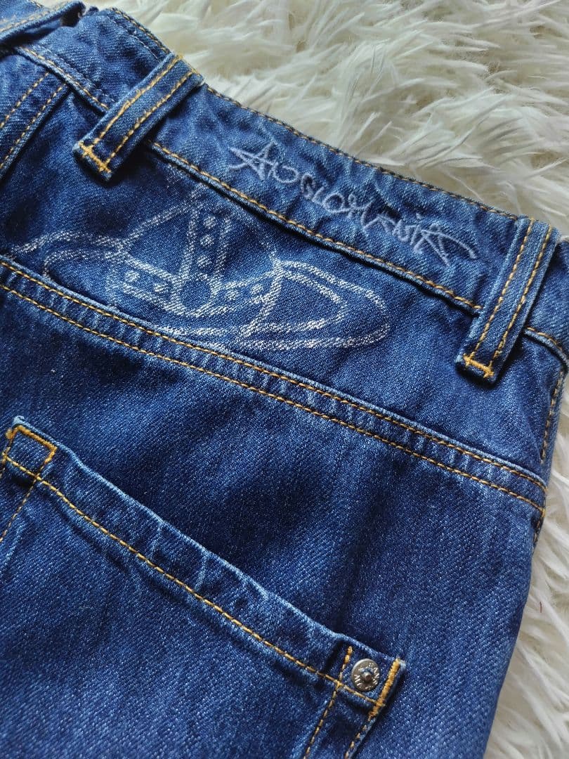 【希少】ヴィヴィアンウエストウッド ディストレスト マッカ ジーンズ