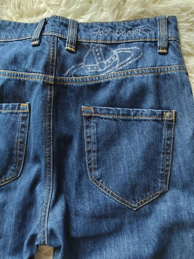 【希少】ヴィヴィアンウエストウッド ディストレスト マッカ ジーンズ